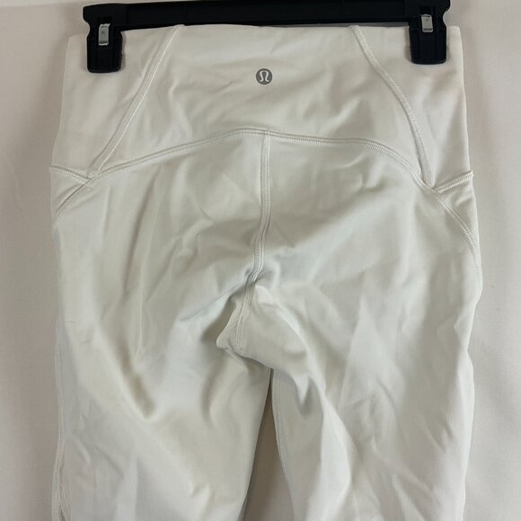 Lululemon Wunder Train High-Rise Tight 25" White 6 - Picture 6 of 11